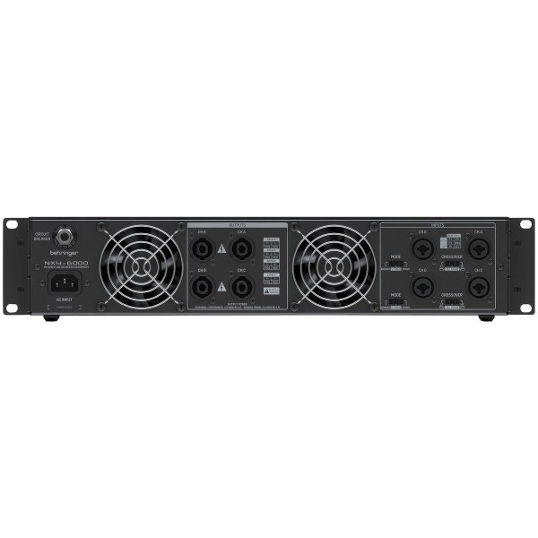 Main product image for Behringer NX4-6000 Ultra Lightweight 4 Channel Clas 248-7016